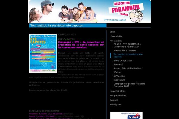paramour-asso.com site used Kasrod