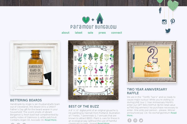 paramourbungalow.com site used Paramour