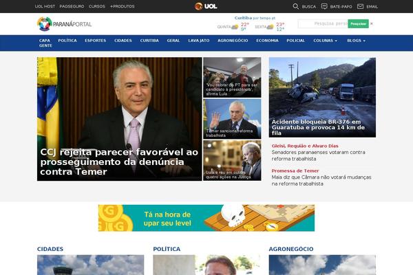 paranaportal.com.br site used Parana-portal