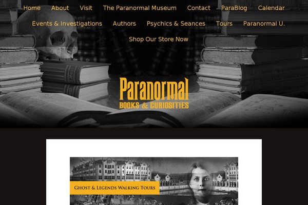 paranormalbooksnj.com site used Tetsuo