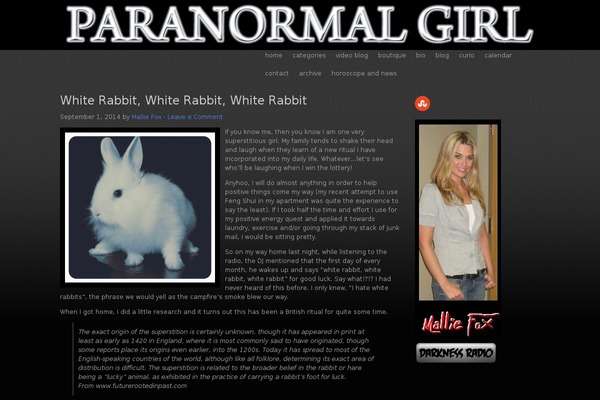 paranormalgirl.com site used Blackcanvas_30