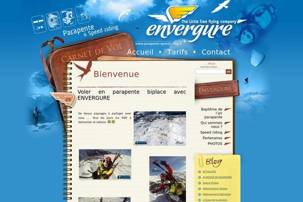 parapente-speedriding.fr site used Envergure