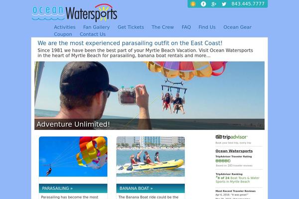 parasailmyrtlebeach.com site used Ocean-watersports