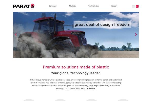 parat.de site used Parat