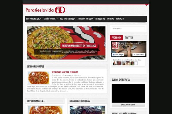paratieslavida.com site used Paratieslavida