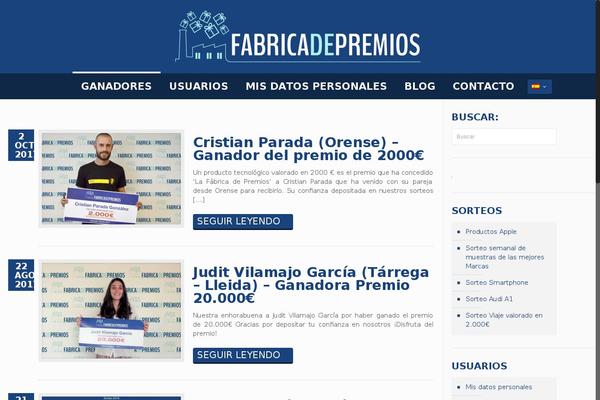 paratuscosas.com site used Fabricadepremios