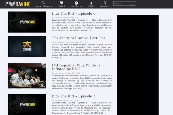 paravine.com site used Paravine