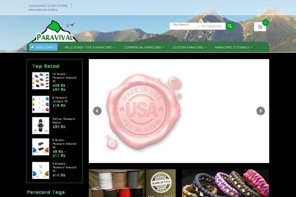 paravival.com site used Handystore-child