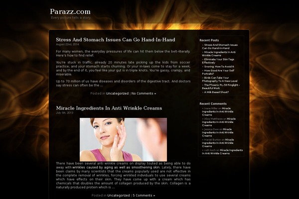 parazz.com site used Inferno-mf