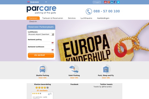 parcare-parking.com site used Parcare