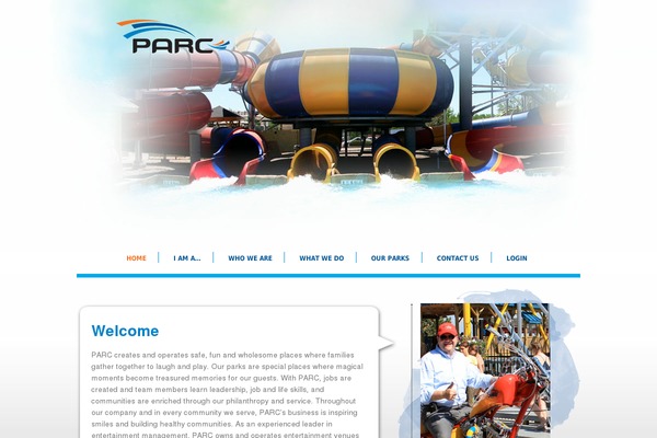parcentertainment.com site used Parc