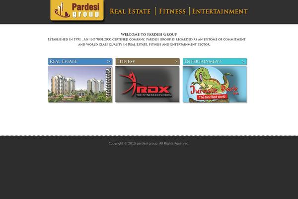 pardesigroup.com site used Pardesitheme