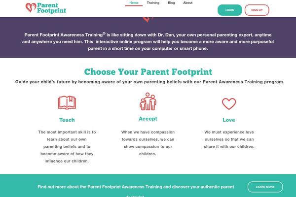 Healthcoach-child theme site design template sample