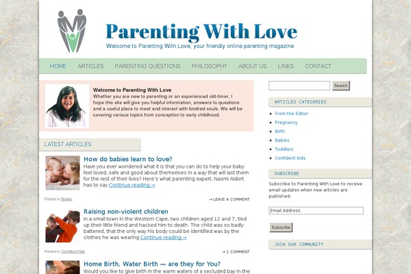 parenting-with-love.com site used Odlpwl