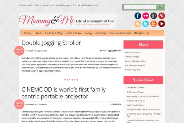 Mommyandme-free theme site design template sample