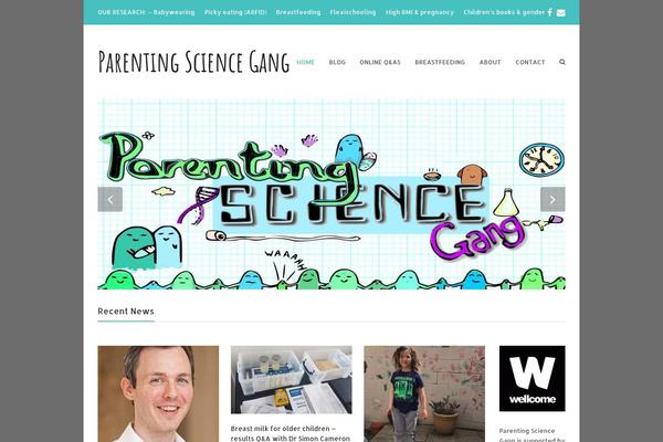 Total theme site design template sample