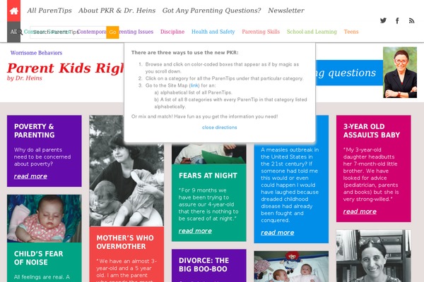 pkr theme websites examples