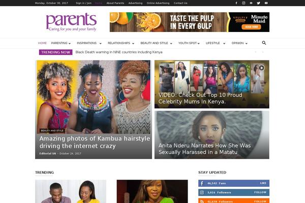 parentsafrica.com site used Vibenews