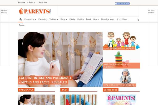 parentsindia.com site used Parents