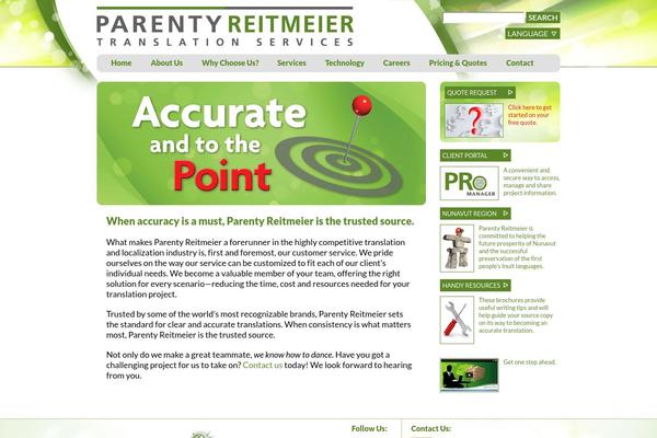 parentyreitmeier.com site used Parentyreitmeier