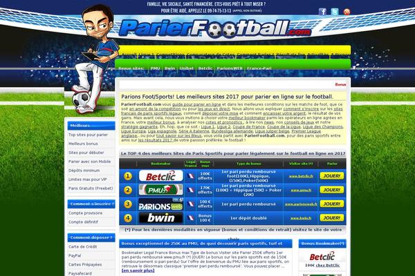 parierfootball.com site used Parier