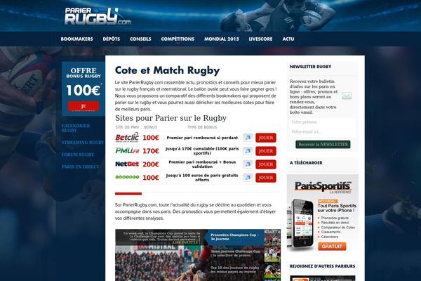 Default theme site design template sample