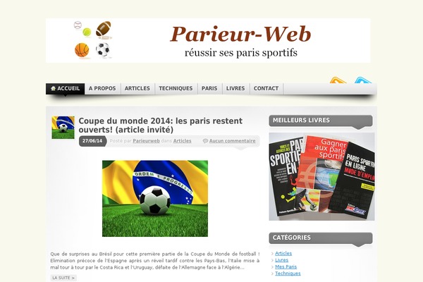 parieur-web.com site used Mystique-wordpress