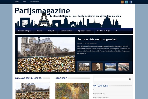 London Live theme site design template sample