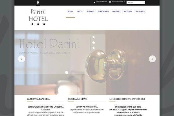 Soho Hotel theme site design template sample