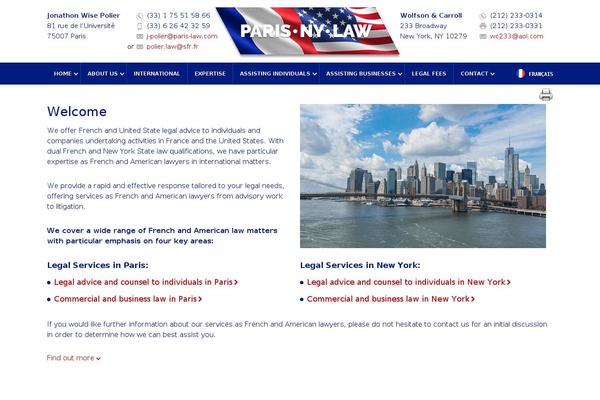 paris-law.com site used Parislaw