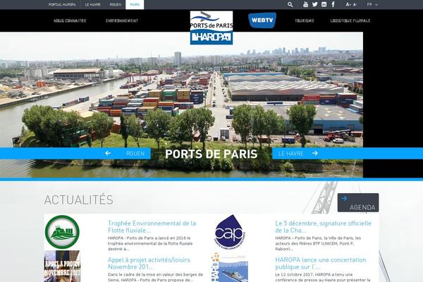 paris-ports.fr site used Pap