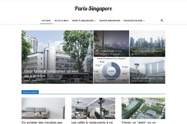 paris-singapore.com site used Newspaper