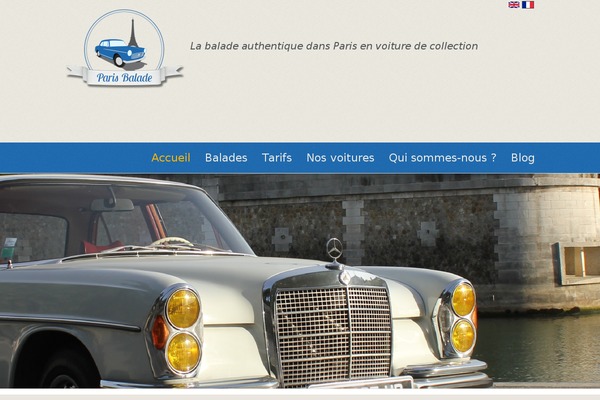 parisbalade.fr site used Parisbalade