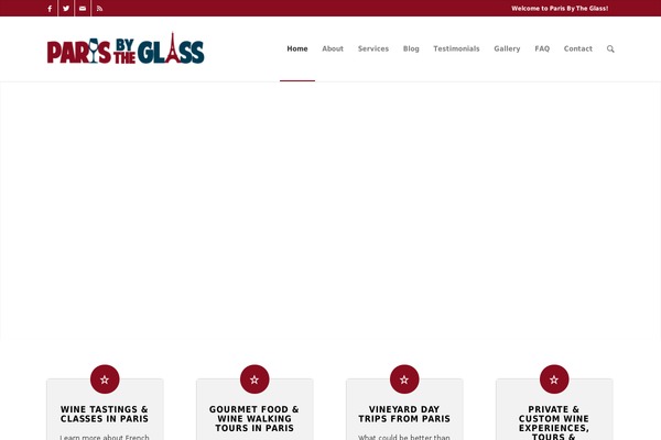 parisbytheglass.com site used Enfold