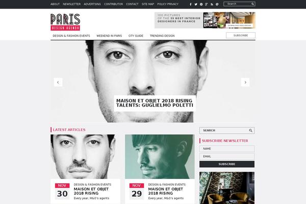 pagenda theme websites examples