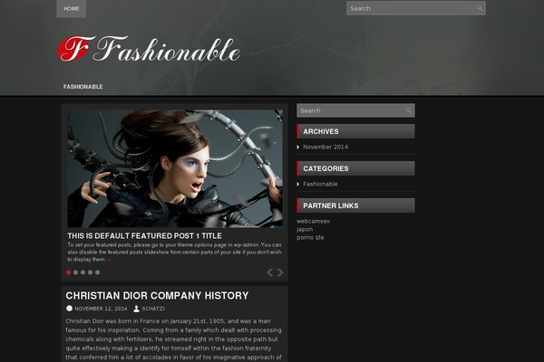 Tmp theme site design template sample