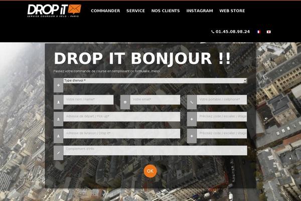 parisdropit.com site used Dropit2014