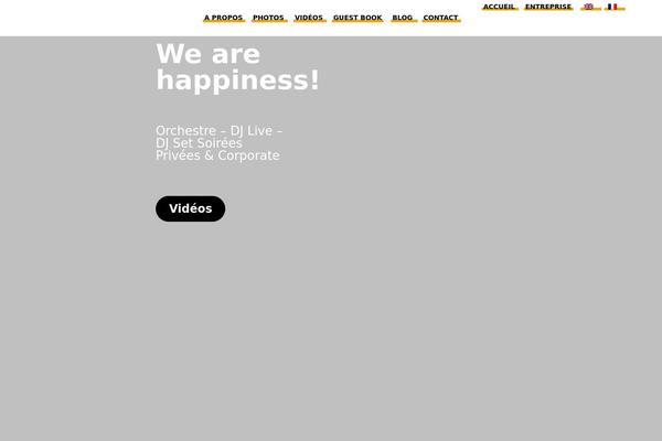 Loud theme site design template sample