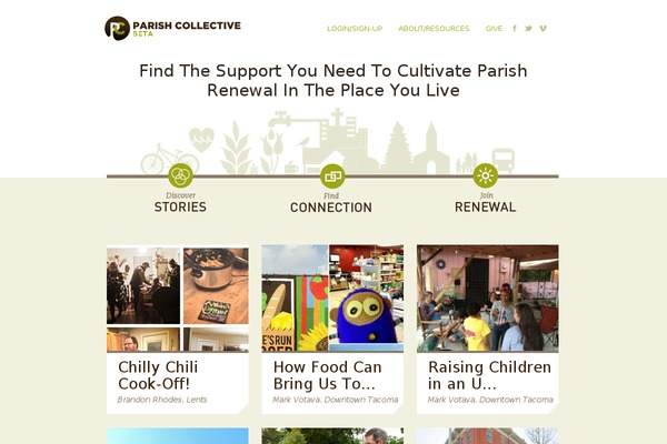 parishcollective.org site used Parishcollective