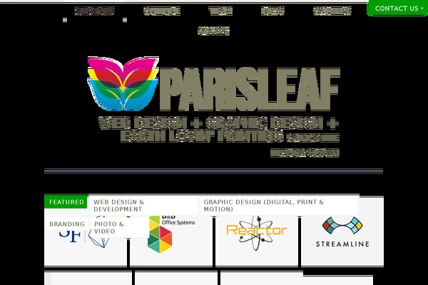 parisleaf.com site used Newfangled-theme