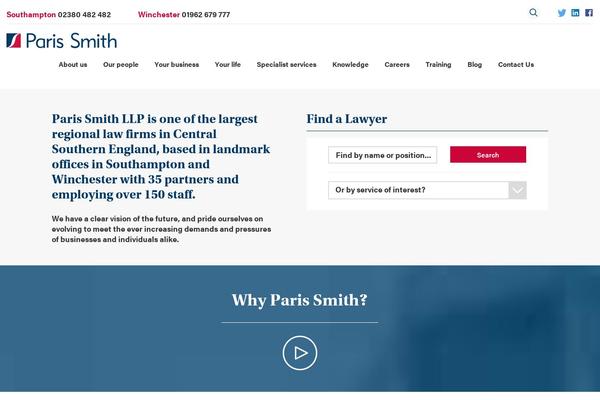 parissmith.co.uk site used Parissmith