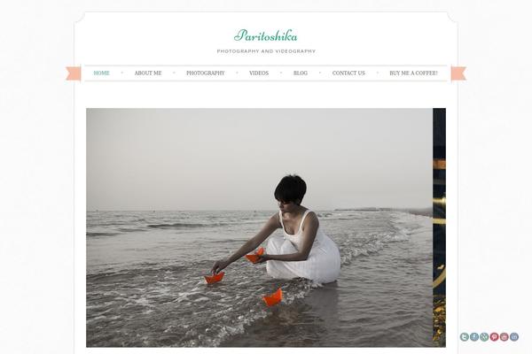 Sugar and Spice theme site design template sample