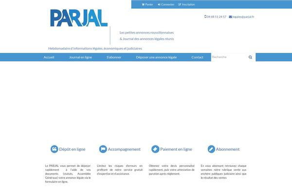 parjal.fr site used Agencepointcom