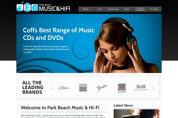 parkbeachmusic.com.au site used Park-beach-music