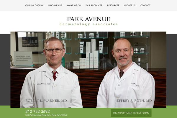 parkderm.com site used Parkderm