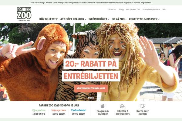 parkenzoo.se site used Parkenzoo