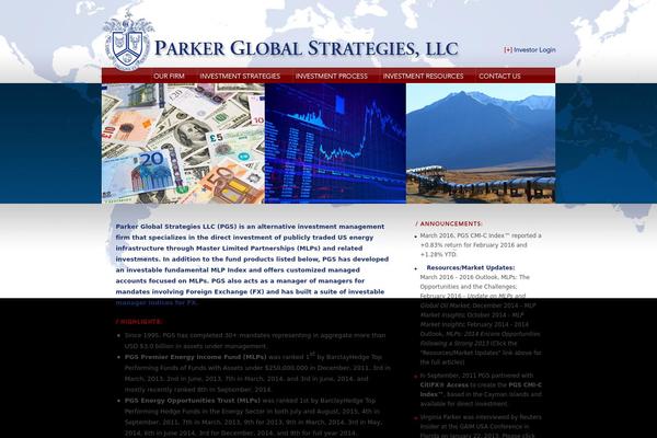 parkerglobal.com site used Parkerglobal