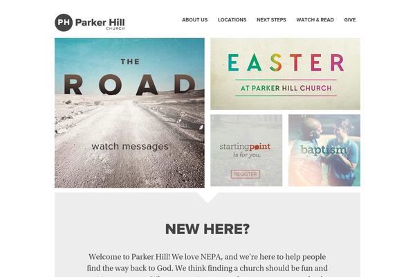 parkerhill.org site used Parkerhill
