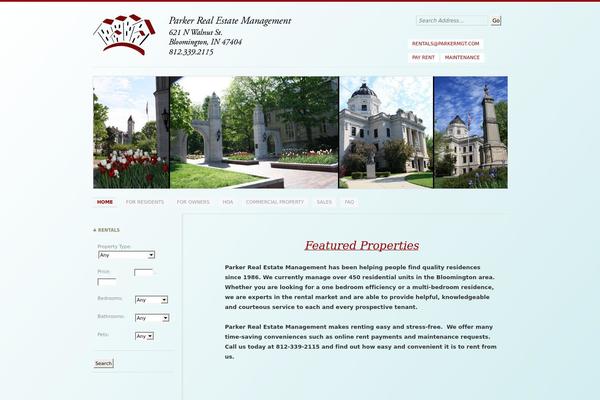 Chateau Theme theme site design template sample