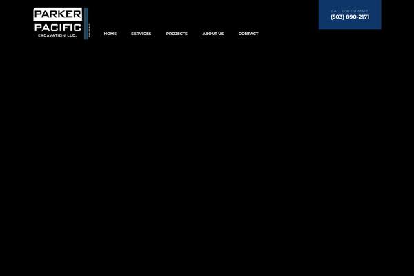 Construction theme site design template sample